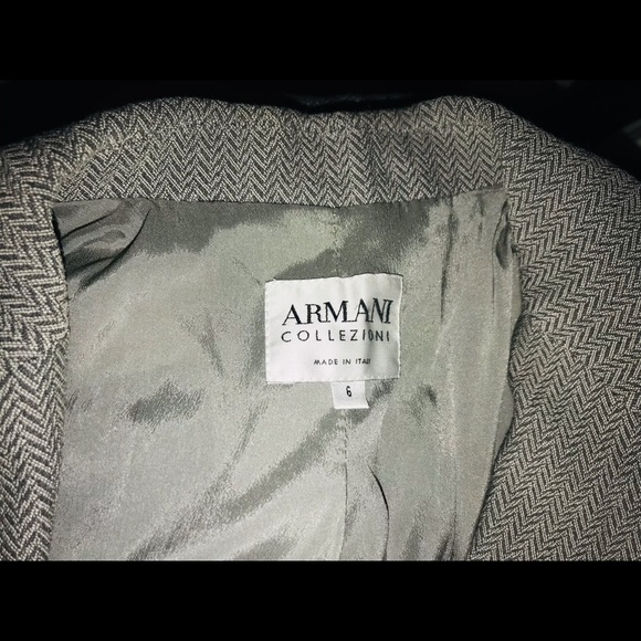 New Armani Jacket Collezioni size 6 made in Italy - Picture 3 of 13
